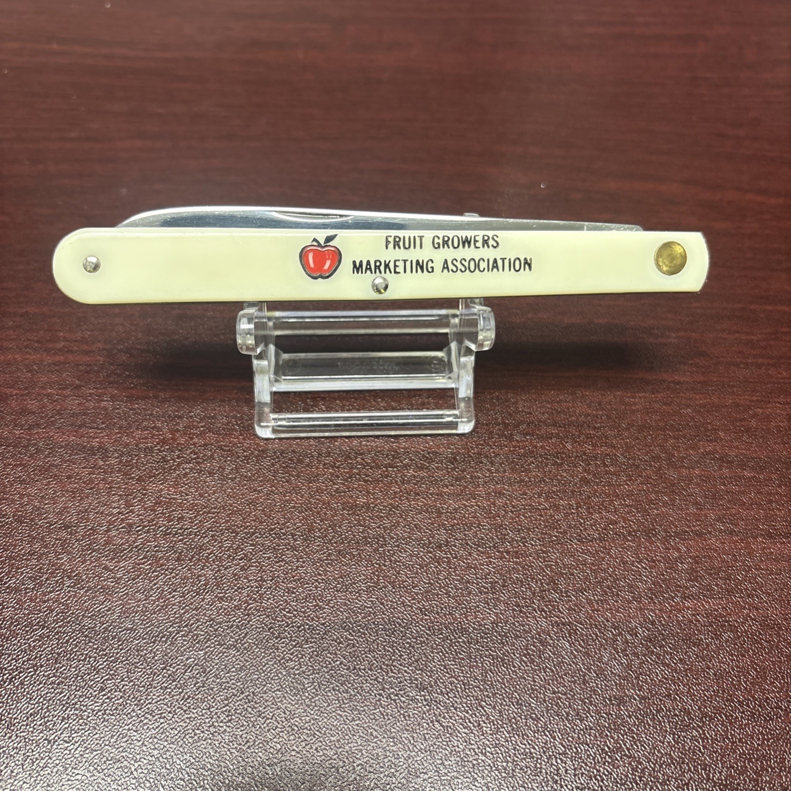 Colonial Folding Fruit Knife, Melon Knife. Fruit Growers Marketing Association