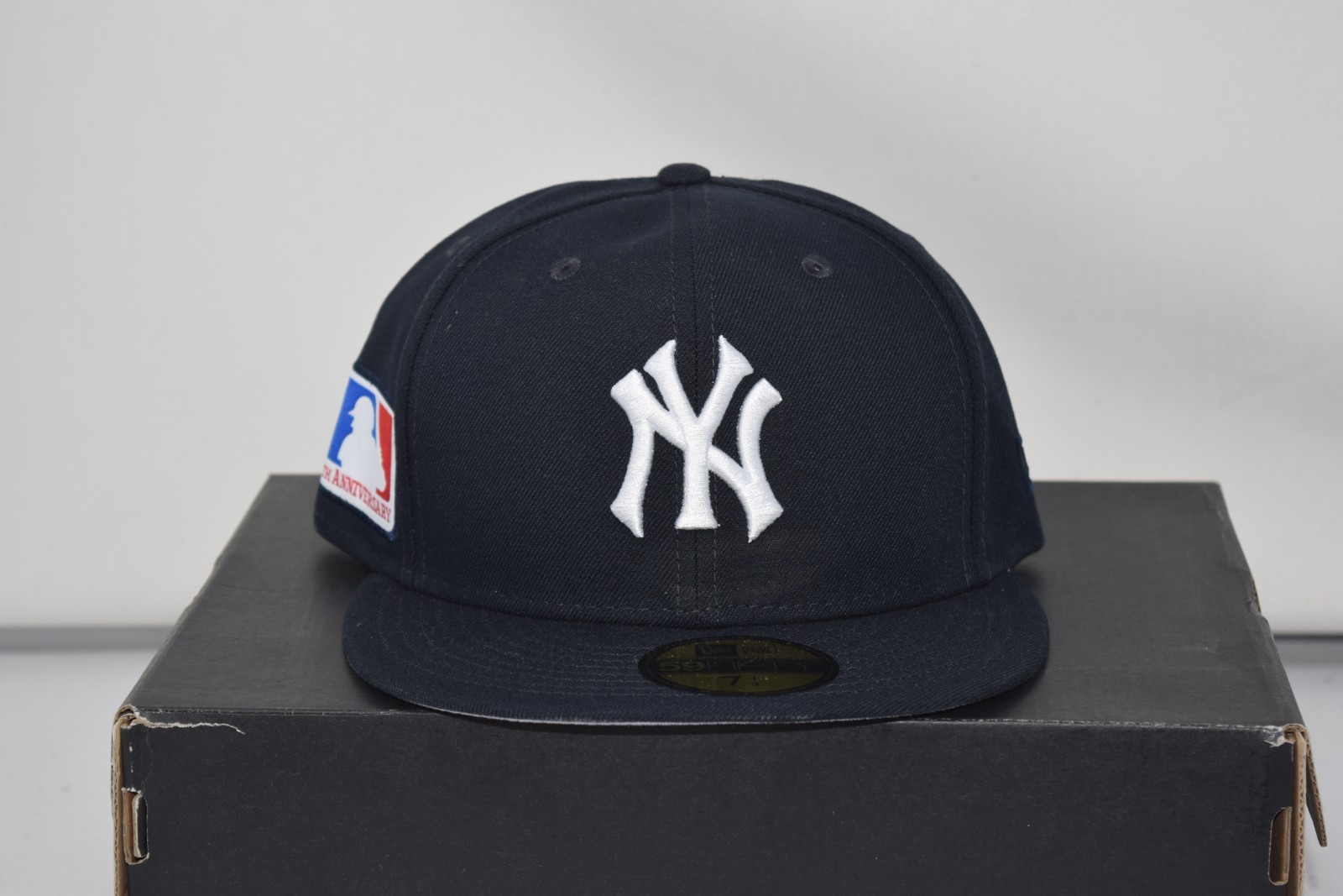 New Era 59Fifty New York Yankees Fitted Hat 100th Anniversary Multi Sizes NEW New Era 59Fifty New York Yankees Fitted Hat 100th Anniversary Multi Sizes NEW
