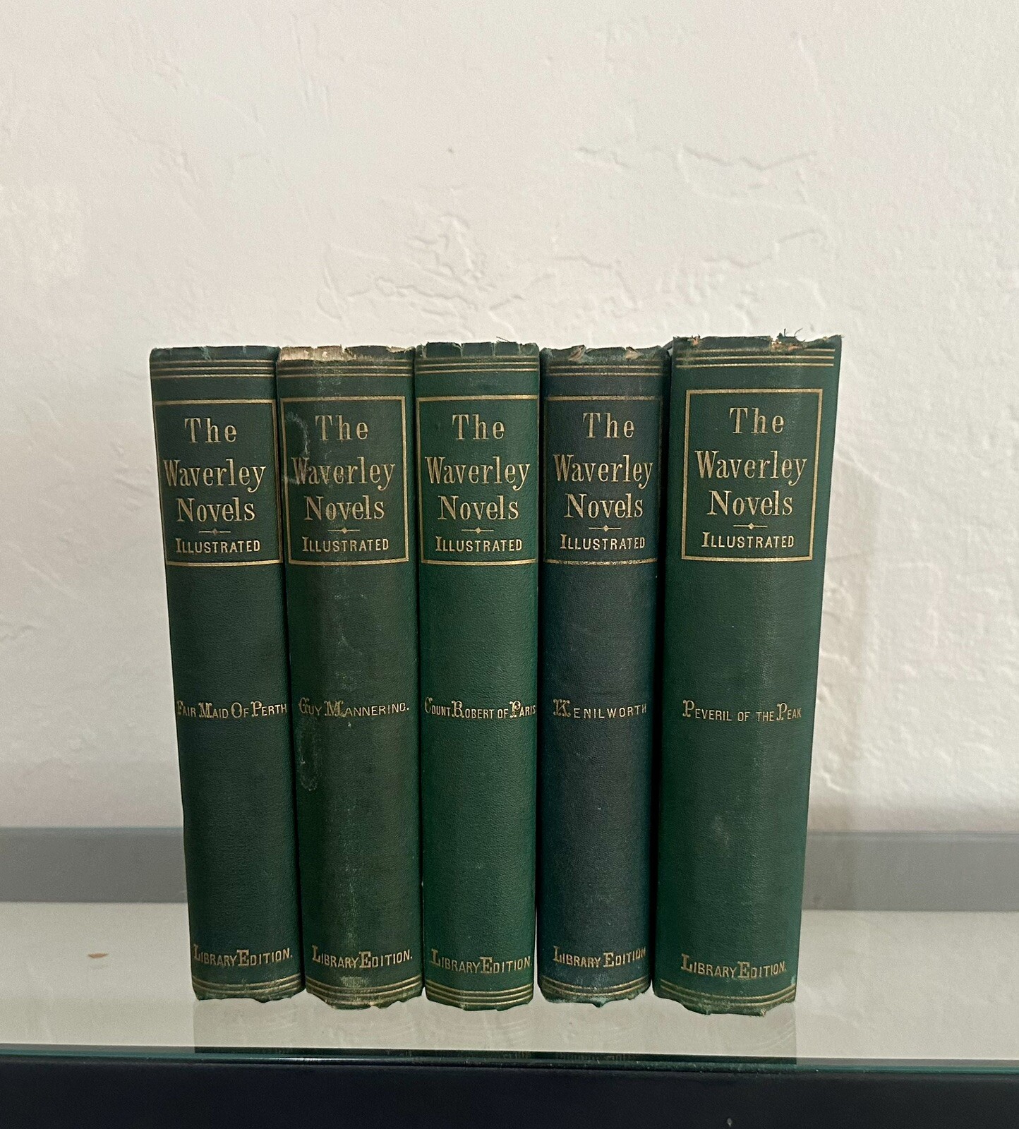 The Waverly Novels 5 Volume Set 1868 - 1871 HC / Library Edition The Waverly Novels 5 Volume Set 1868 - 1871 HC / Library Edition