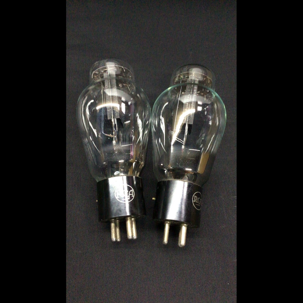 Matched Pair RCA Type 81 Coke Bottle RECTIFIER Vacuum Tubes TESTED NOS 12.1151