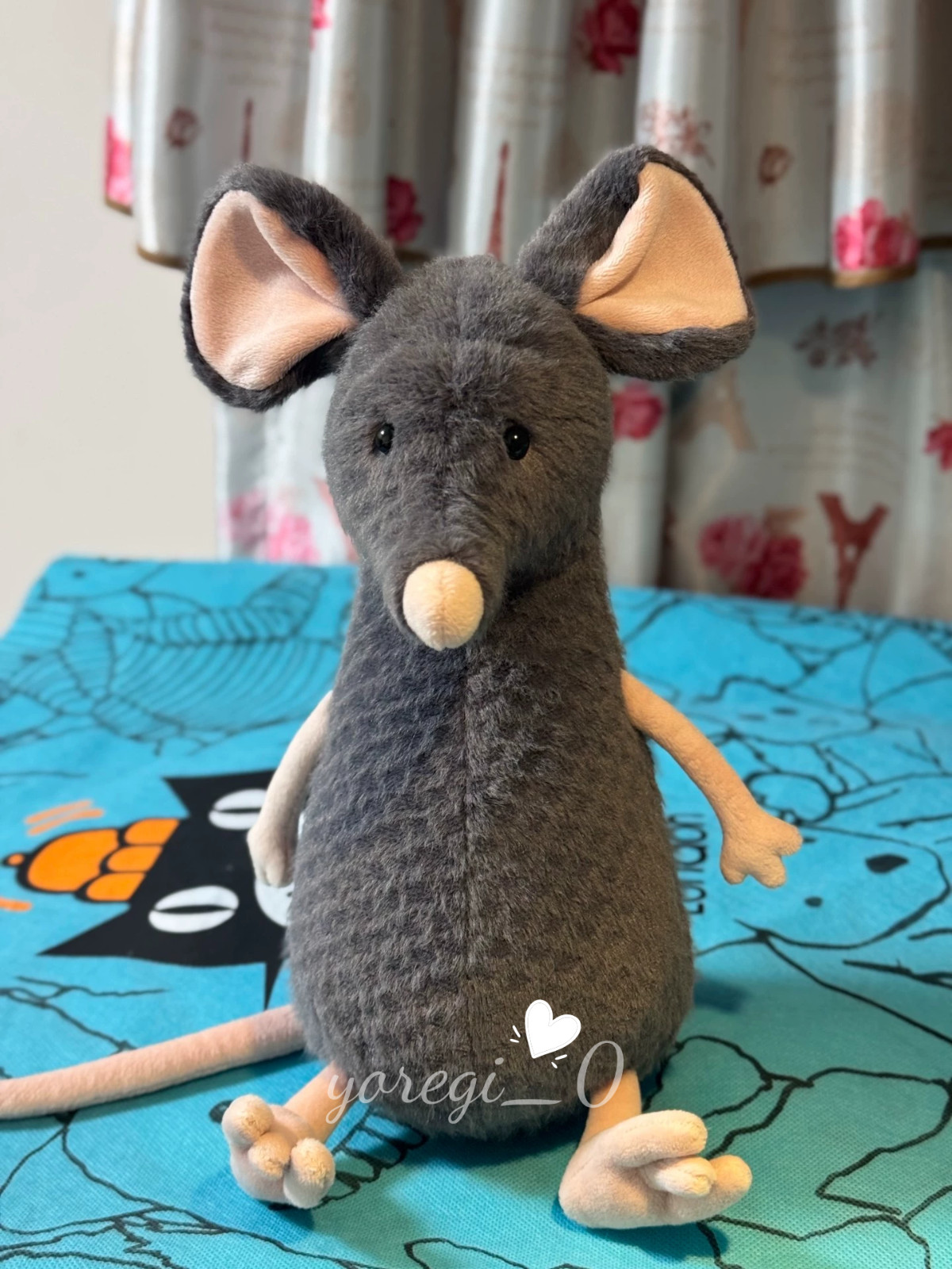 Jellycat Lachlan Sad Rat Plush Soft Toy Kids Doll NWT