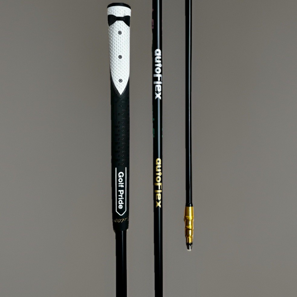 AutoFlex SF505 Driver Shaft - Black, 45” - Taylormade 007 James Bond - MINT