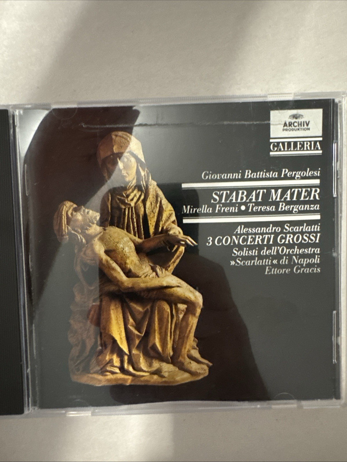 Pergolesi: Stabat Mater; Alessandro Scarlatti: 3 Concerti Grossi CD