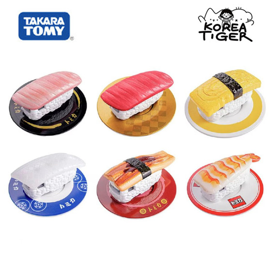 TOMICA Takara Tomy Dream Sushi Tomica Vol.1 Collection Box Set 6pcs Full set NIB