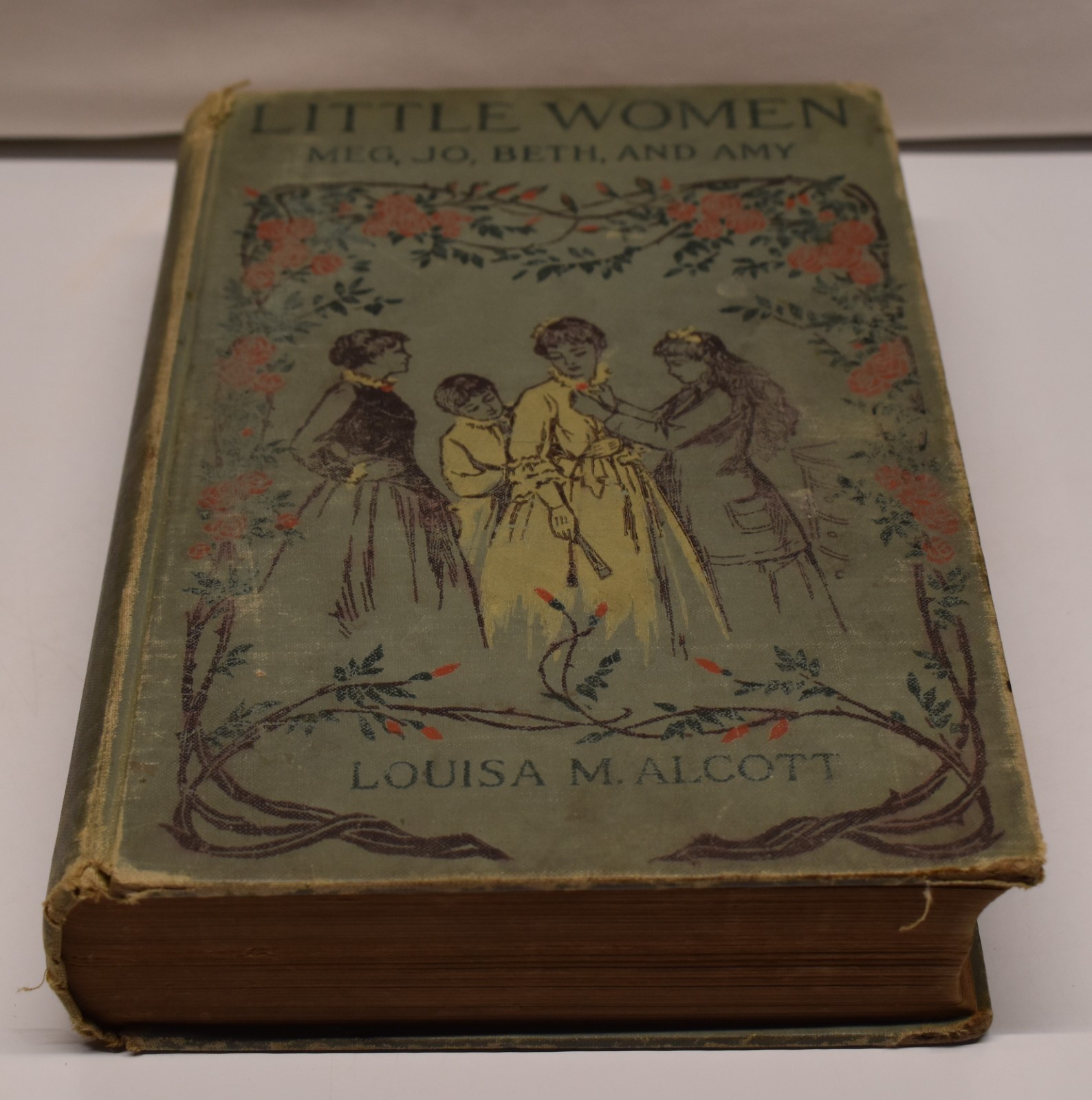 Rare ILLUSTRATED 1896 LITTLE WOMEN Louisa May Alcott Victorian Antique Book Rare ILLUSTRATED 1896 LITTLE WOMEN Louisa May Alcott Victorian Antique Book