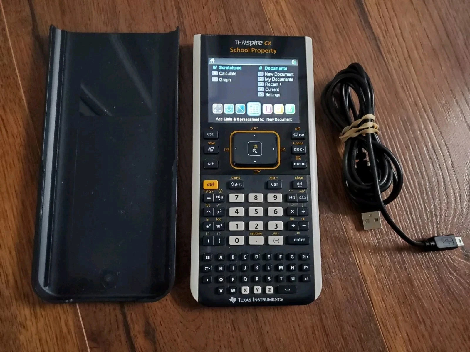 Texas Instruments TI Nspire CX Graphing Calculator With Case And Cover Tested