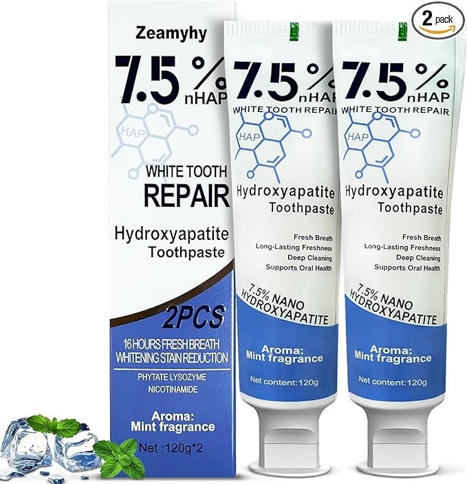 7.5% Hydroxyapatite Toothpaste for Advanced Enamel Protection, Appropriate for S 7.5% Hydroxyapatite Toothpaste for Advanced Enamel Protection, Appropriate for S