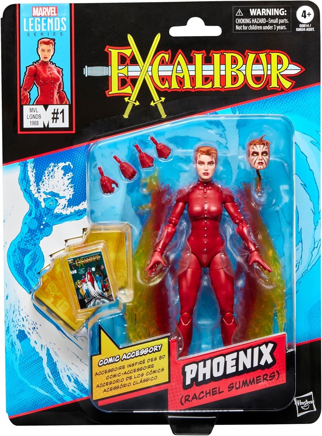 Marvel Legends Series Phoenix (Rachel Summers), Excalibur #1 (1988) Comics-Inspi Marvel Legends Series Phoenix (Rachel Summers), Excalibur #1 (1988) Comics-Inspi