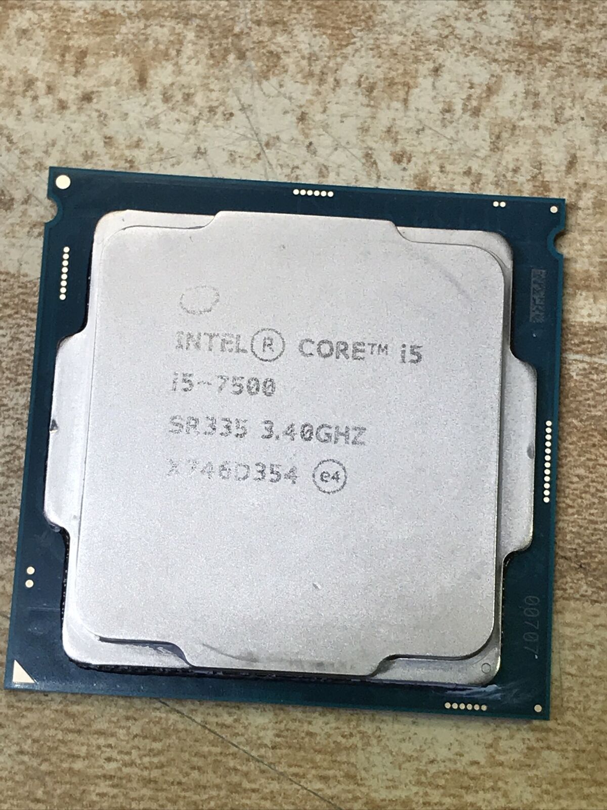 Intel SR335 Core i5-7500 3.40GHz Quad Core Socket 1151 CPU Processor LGA 1151