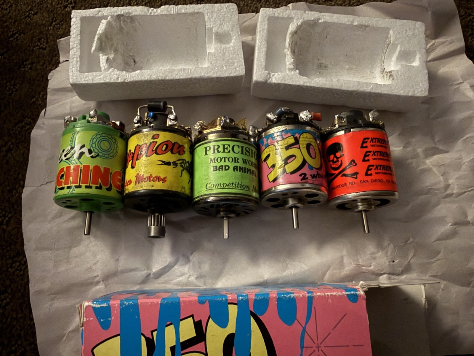Vintage Brushed Motor Lot