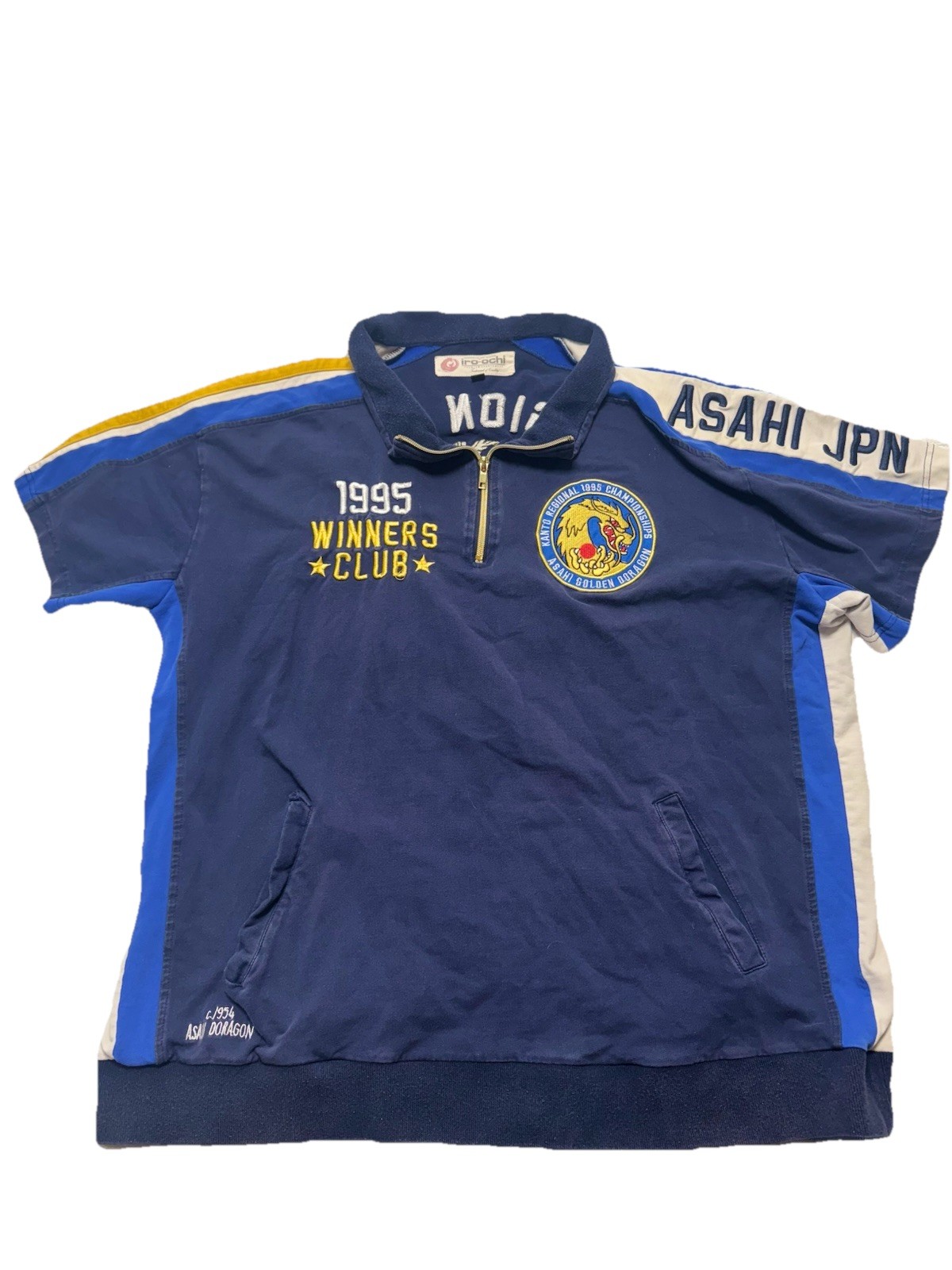Iro Ochi 100% Authentic Navy Golden Dragon Winners Club Champions Jersey Size XL Iro Ochi 100% Authentic Navy Golden Dragon Winners Club Champions Jersey Size XL