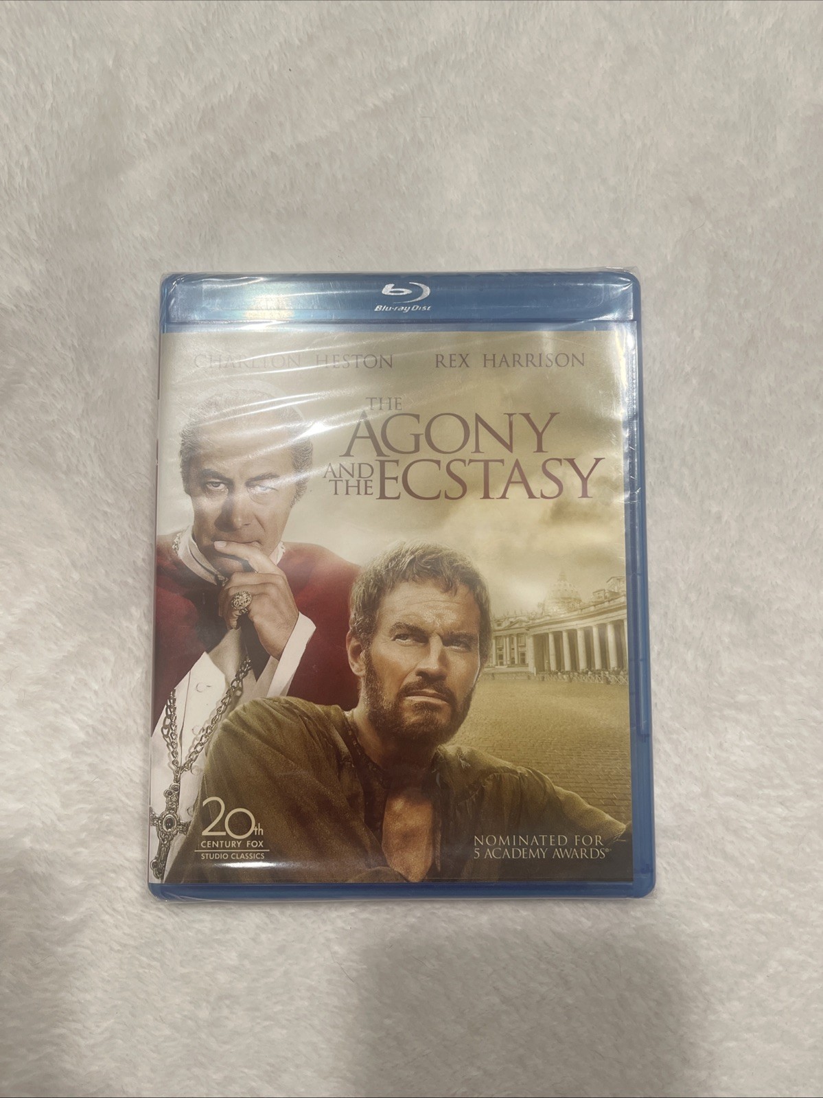 The Agony and the Ecstasy (Blu-ray) SEALED The Agony and the Ecstasy (Blu-ray) SEALED