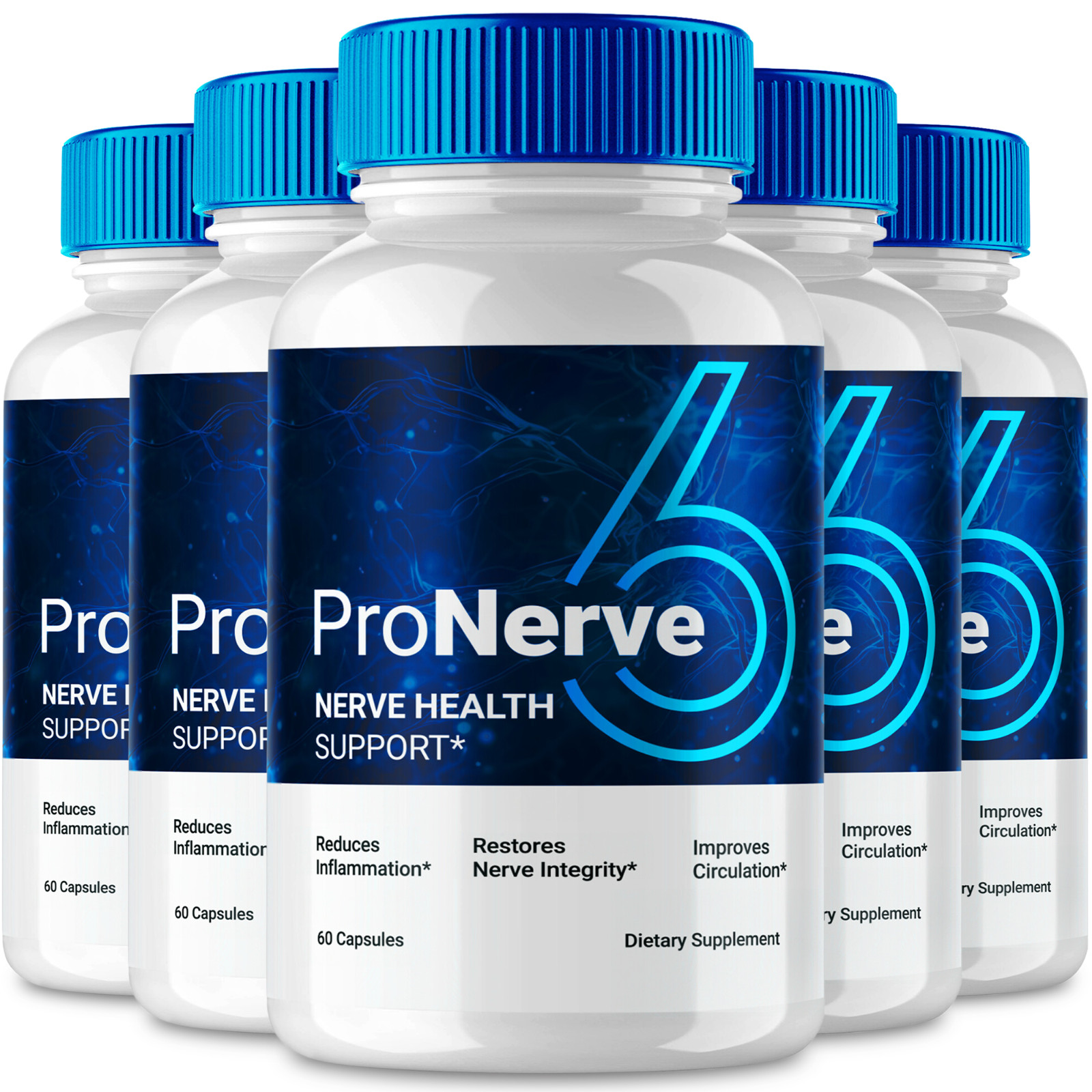 ProNerve 6 for Neuropathy - Pro Nerve 6 Official Formula (5 Pack) ProNerve 6 for Neuropathy - Pro Nerve 6 Official Formula (5 Pack)