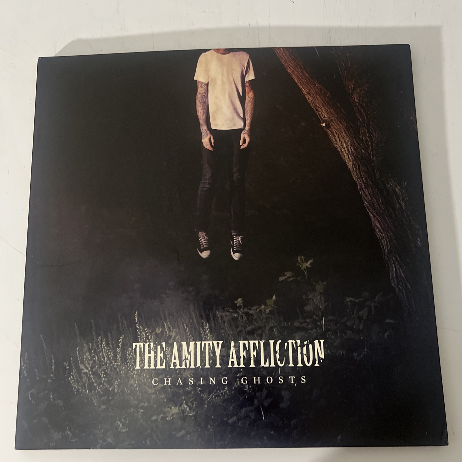 The Amity Affliction Chasing Ghosts Vinyl LP Lemon Yellow