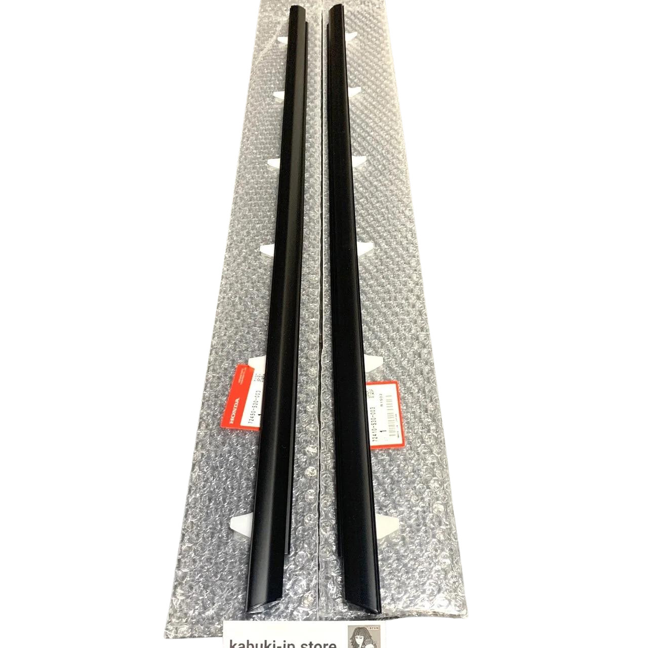 HONDA GENUINE Prelude BB Window Door Molding Weather Strip Outer LH & RH Set OEM