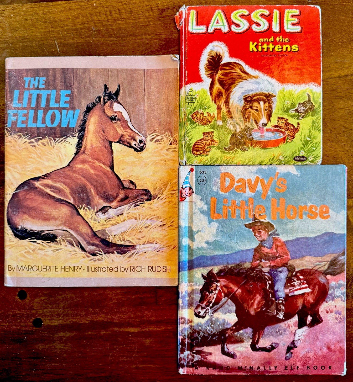 Vintage Children’s Book Lot of 3 1957/1975 Horses Lassie Vintage Children’s Book Lot of 3 1957/1975 Horses Lassie
