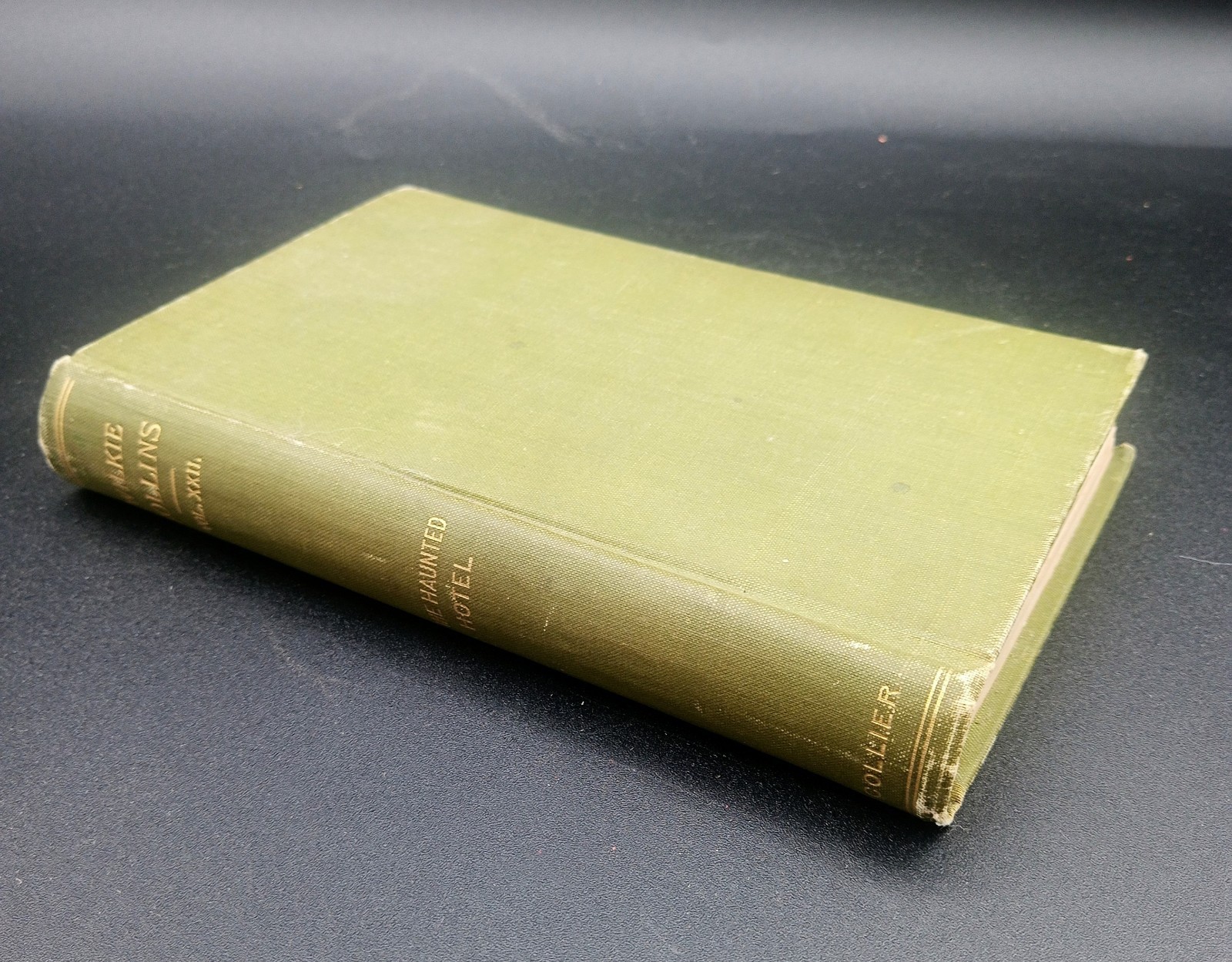 Vintage Wilkie Collins The Haunted Hotel Vol 22 PF Collier c. 1900 Reading Copy