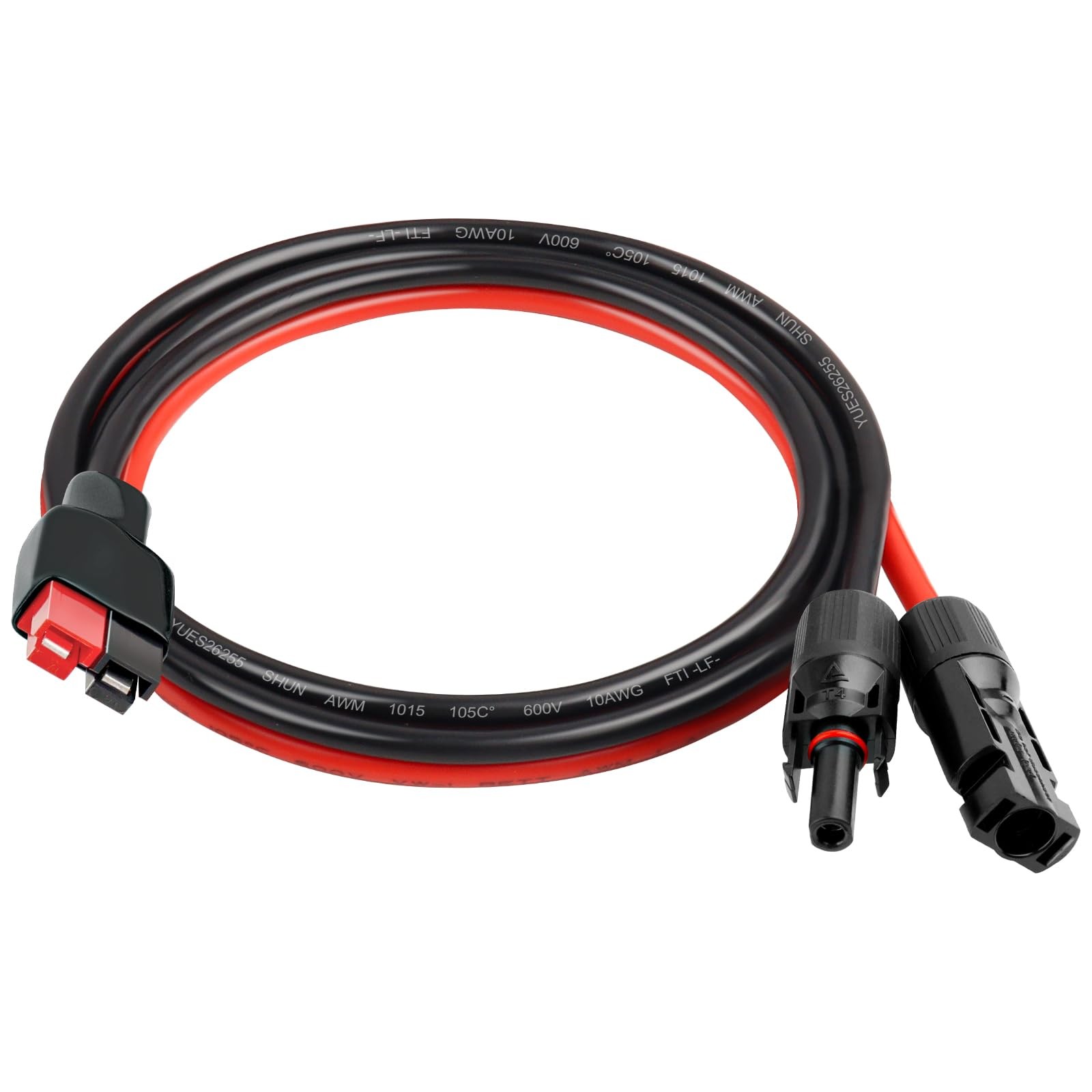 MOOKEERF 10AWG Solar Panel Cable to Anderson Connector - 2FT MOOKEERF 10AWG Solar Panel Cable to Anderson Connector - 2FT