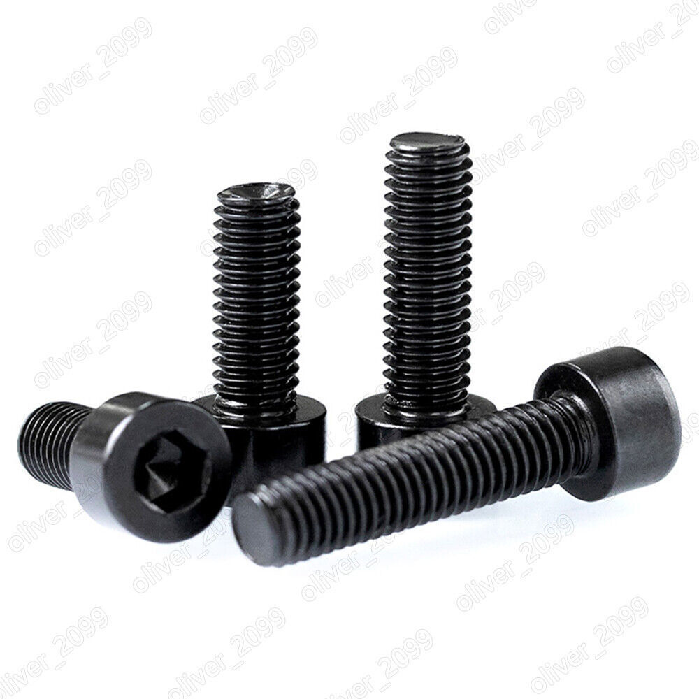 Black 304 Stainless Steel Allen Hex Socket Bolts Cap Head Screws M4 M5 M6 M8 Black 304 Stainless Steel Allen Hex Socket Bolts Cap Head Screws M4 M5 M6 M8