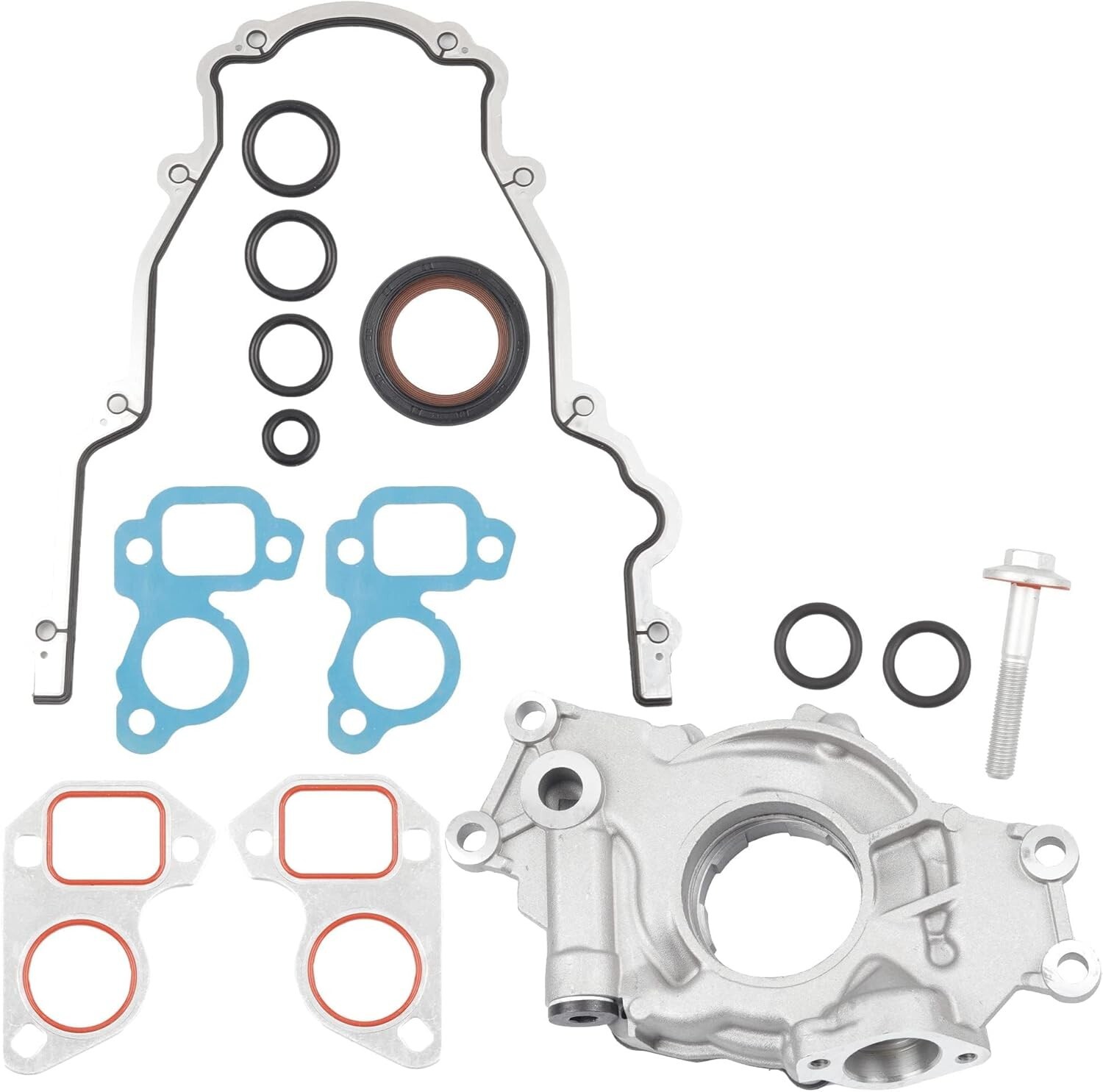 High Volume Melling Oil Pump kit Compatible with 4.8L 5.3L 6.0L, Silverado Ava..