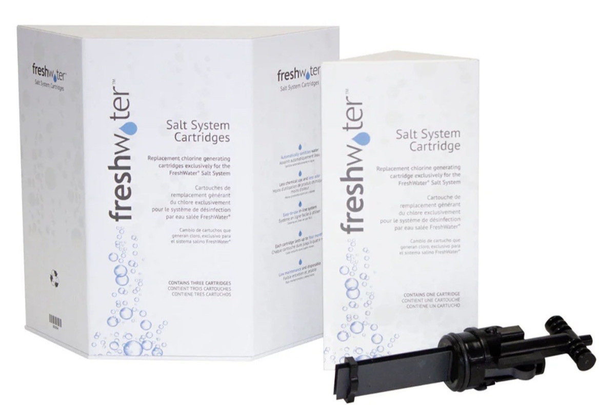 Factory Sealed FreshWater Salt System Cartridges, 3ct. 80004