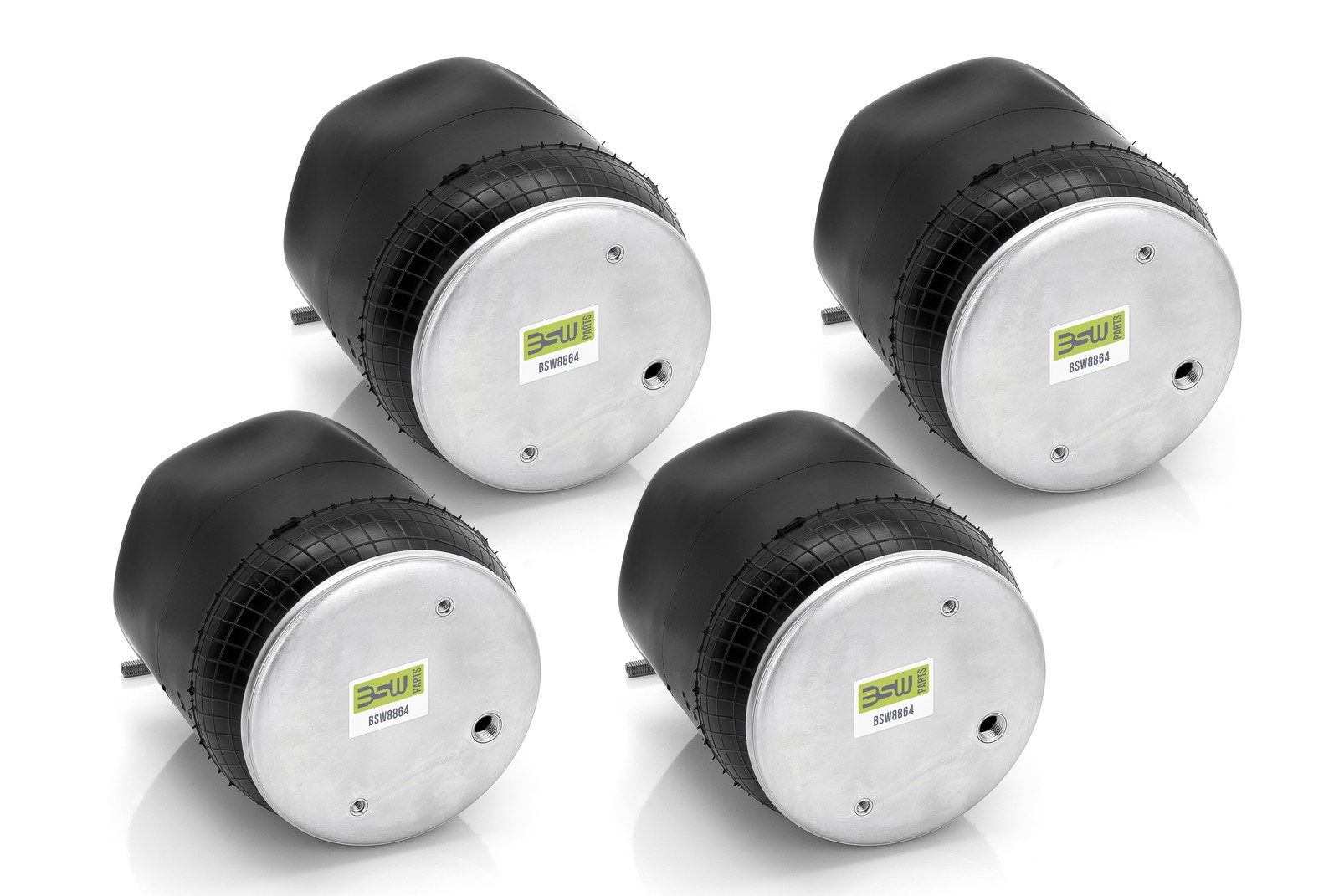 BSWParts 4 x Air Spring Bag Replaces Firestone W01-358-8864, Peterbilt C81-1013