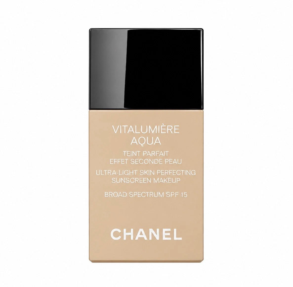 CHANEL VITALUMIERE AQUA Ultra Light Perfecting Makeup NEW #152 CHOCOLAT