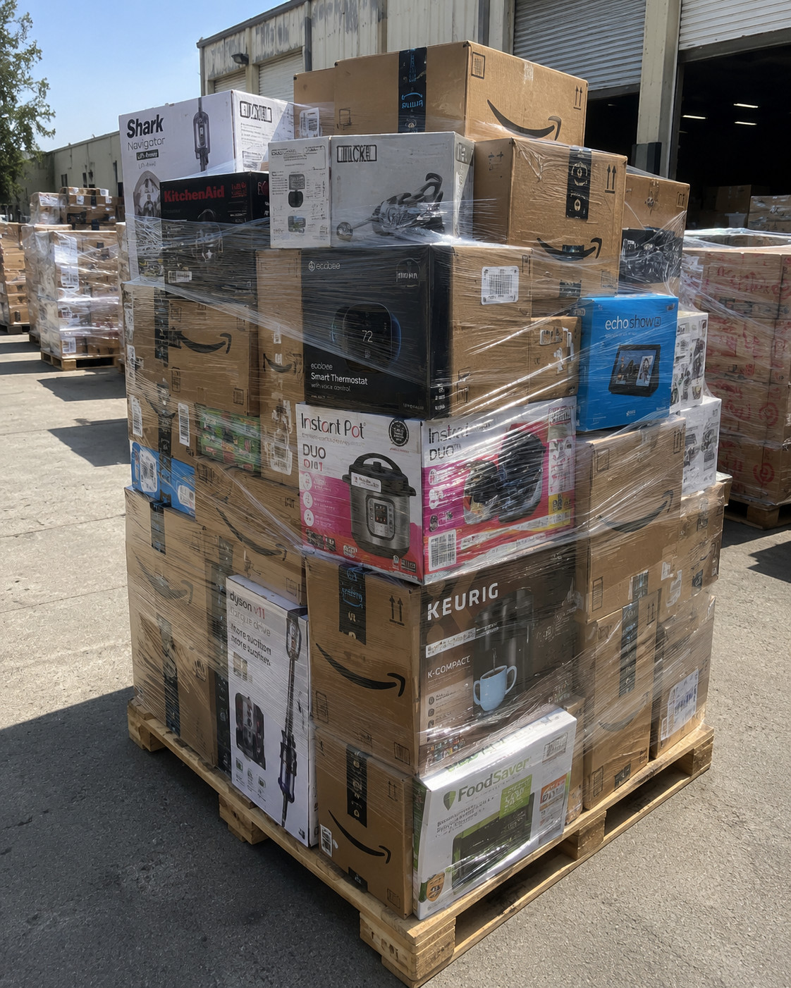 Amazon Returns Mixed Consumer Merchandise with Great Variety
