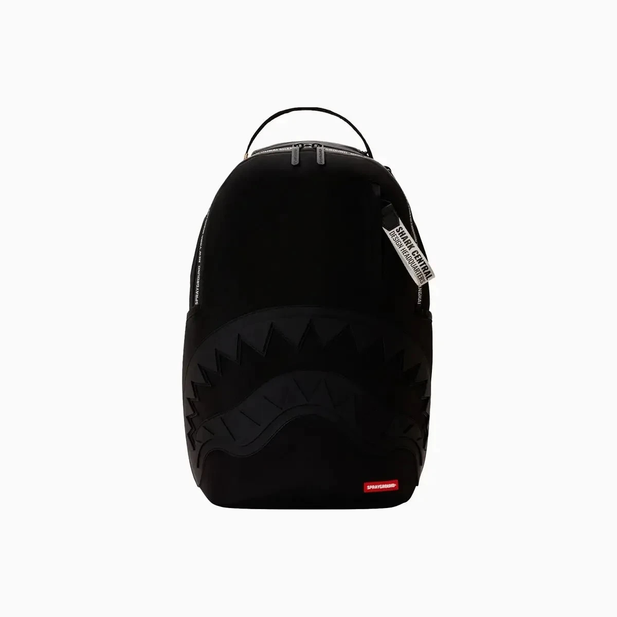 SPRAYGROUND LIMITED EDITION BACKPACK SHARK CENTRAL LOW KEY PRINTED ZIP BLACK SPRAYGROUND LIMITED EDITION BACKPACK SHARK CENTRAL LOW KEY PRINTED ZIP BLACK