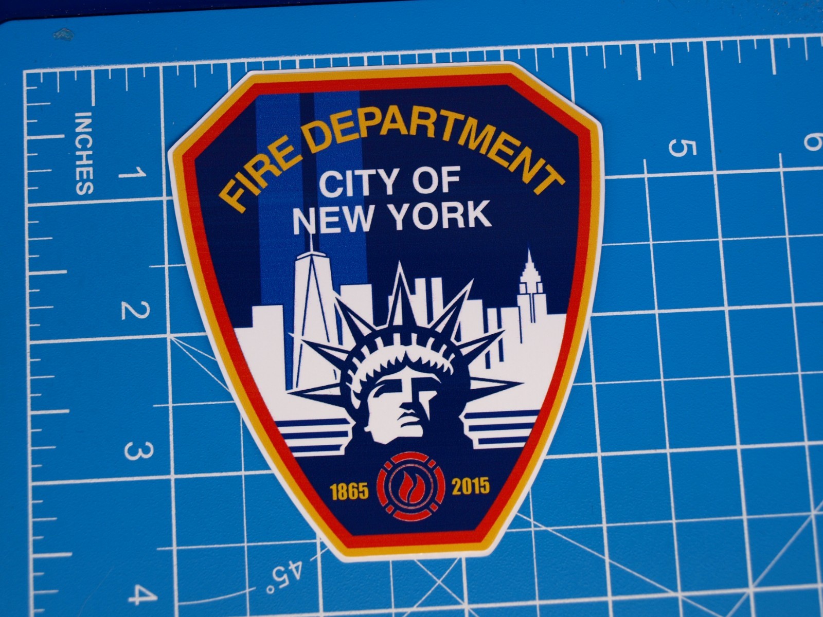 FDNY 150TH Anniversary 3 1/2