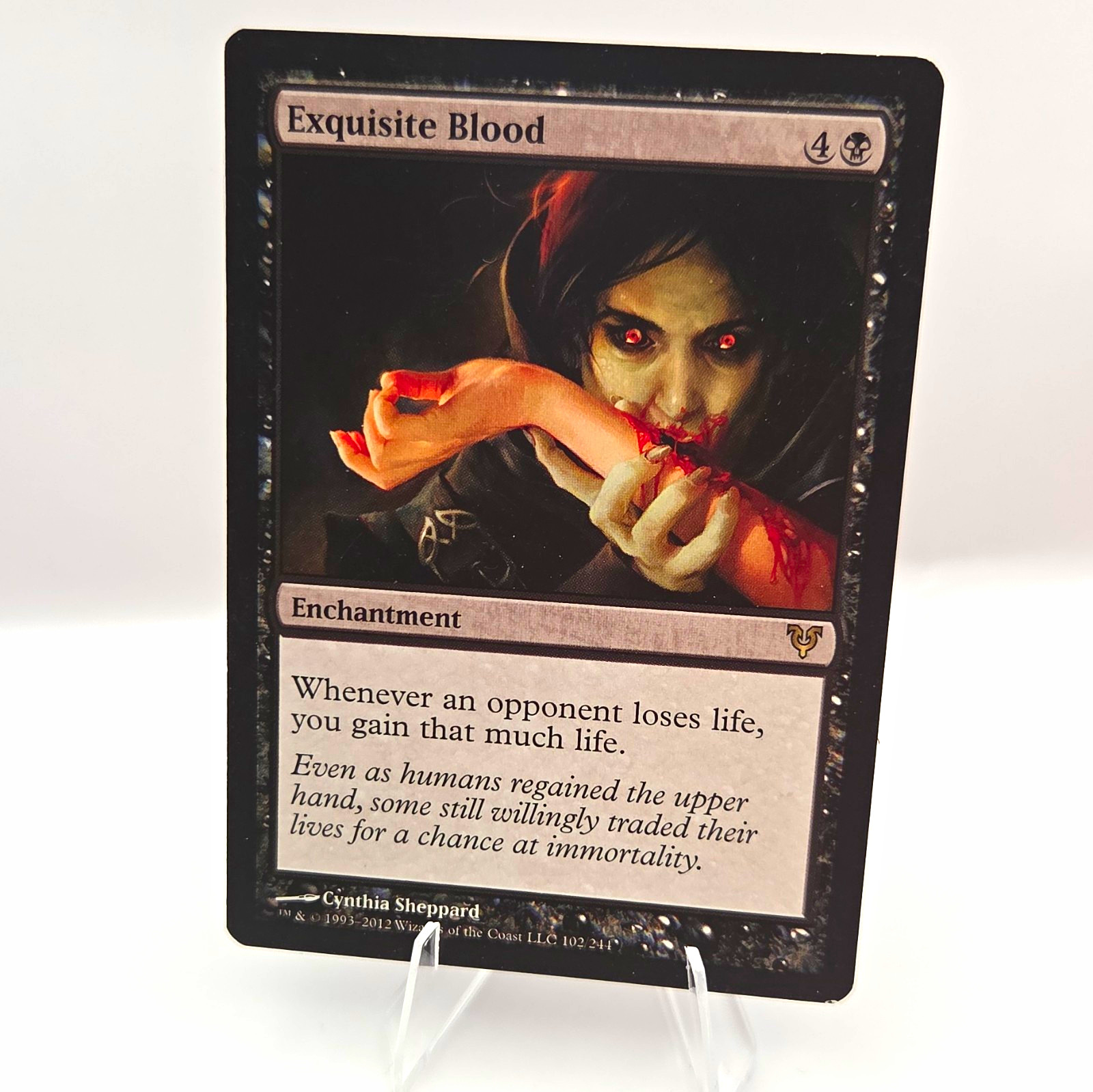 Wizards of the Coast Exquisite Blood 102 Regular EN Rare 2012 Wizards of the Coast Exquisite Blood 102 Regular EN Rare 2012