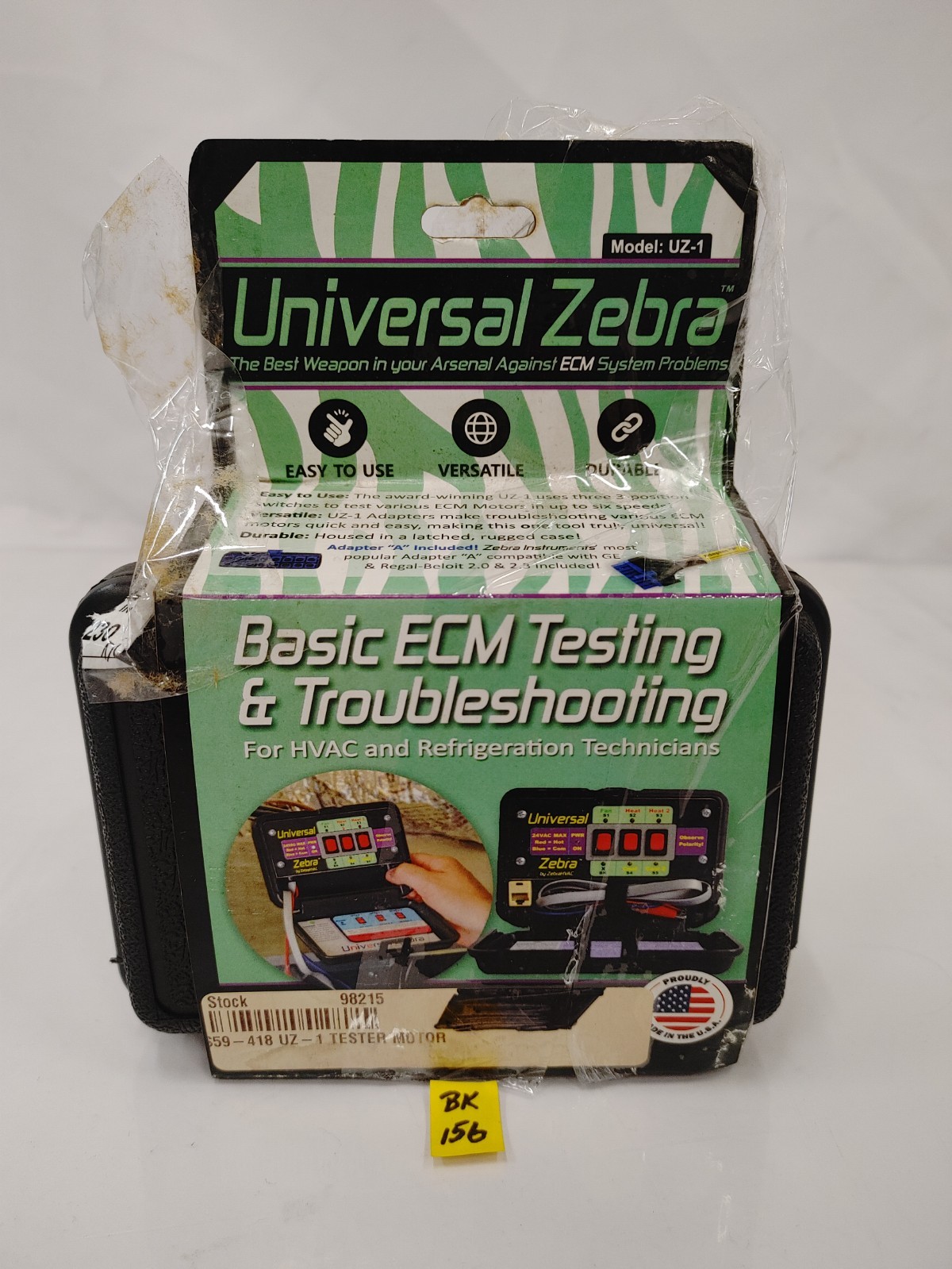 Zebra Instruments UZ-1 / UZ1 Universal Zebra *WORN BOX*