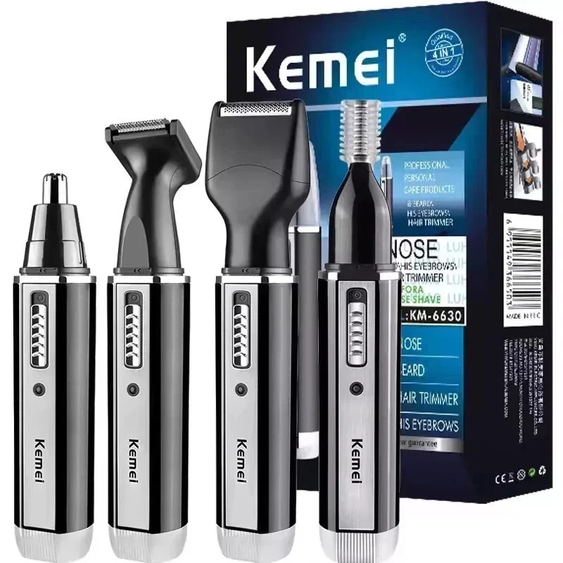 Mens 4 In 1 Rechargeable Hair Beard Eyebrow Ear Nose Shaver Trimmer Electric Kit Mens 4 In 1 Rechargeable Hair Beard Eyebrow Ear Nose Shaver Trimmer Electric Kit