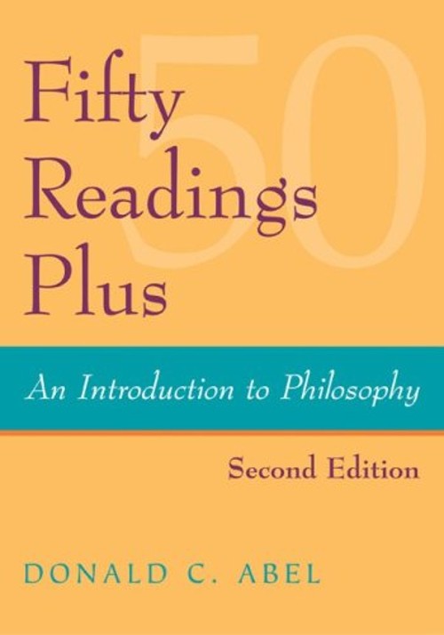 Fifty Readings Plus: an Introduction to Philosophy Paperback Dona Fifty Readings Plus: an Introduction to Philosophy Paperback Dona