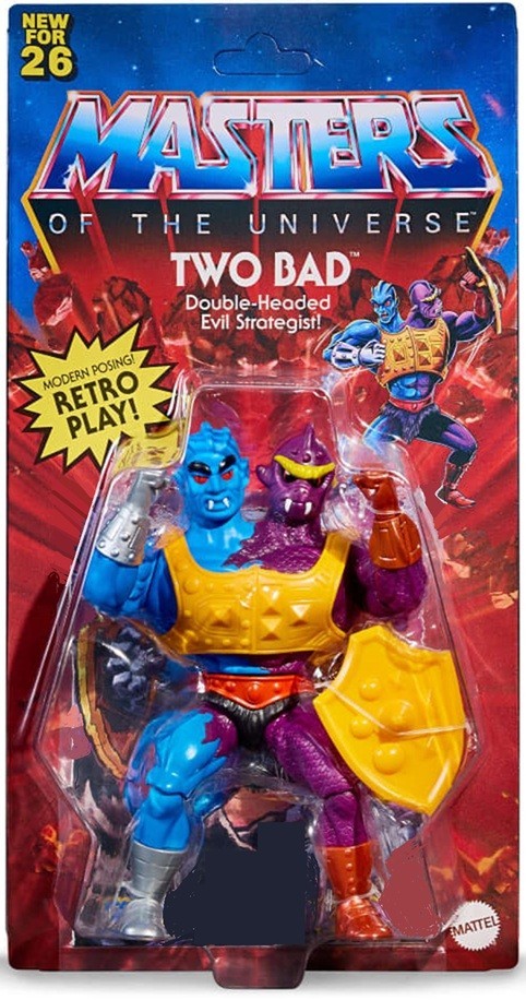 MOTU ORIGINS TWO BAD CLUB EXCLUSIVE ACTION FIGURE BNIB MASTERS UNIVERSE 2026