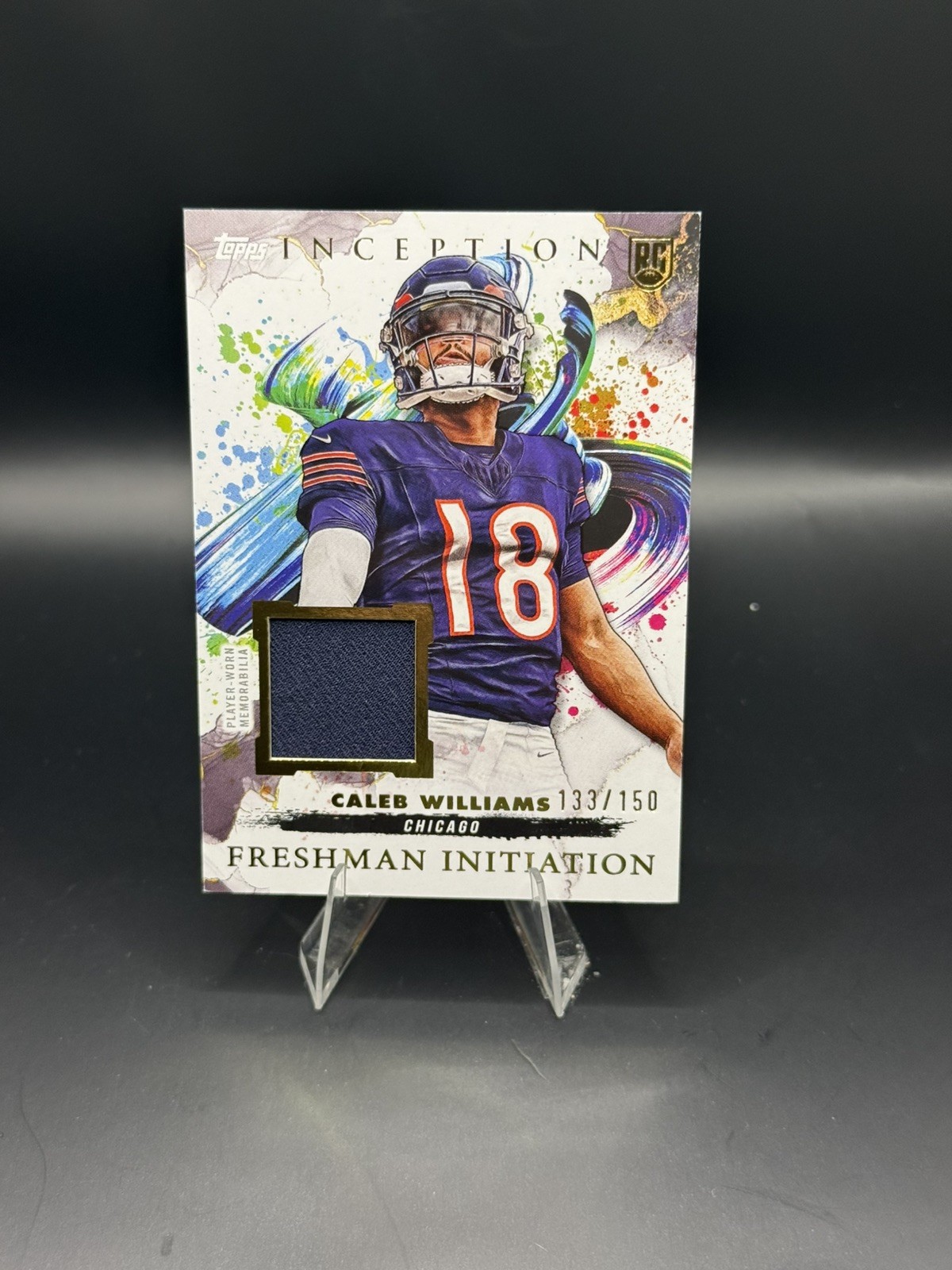 🔥 2024 TOPPS INCEPTION FRESHMAN INITIATION CALEB WILLIAMS PATCH /150 🔥