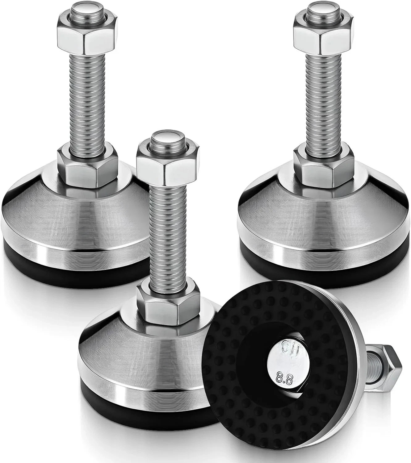 4 Pcs Heavy Duty Adjustable Leveling Feet 2.36