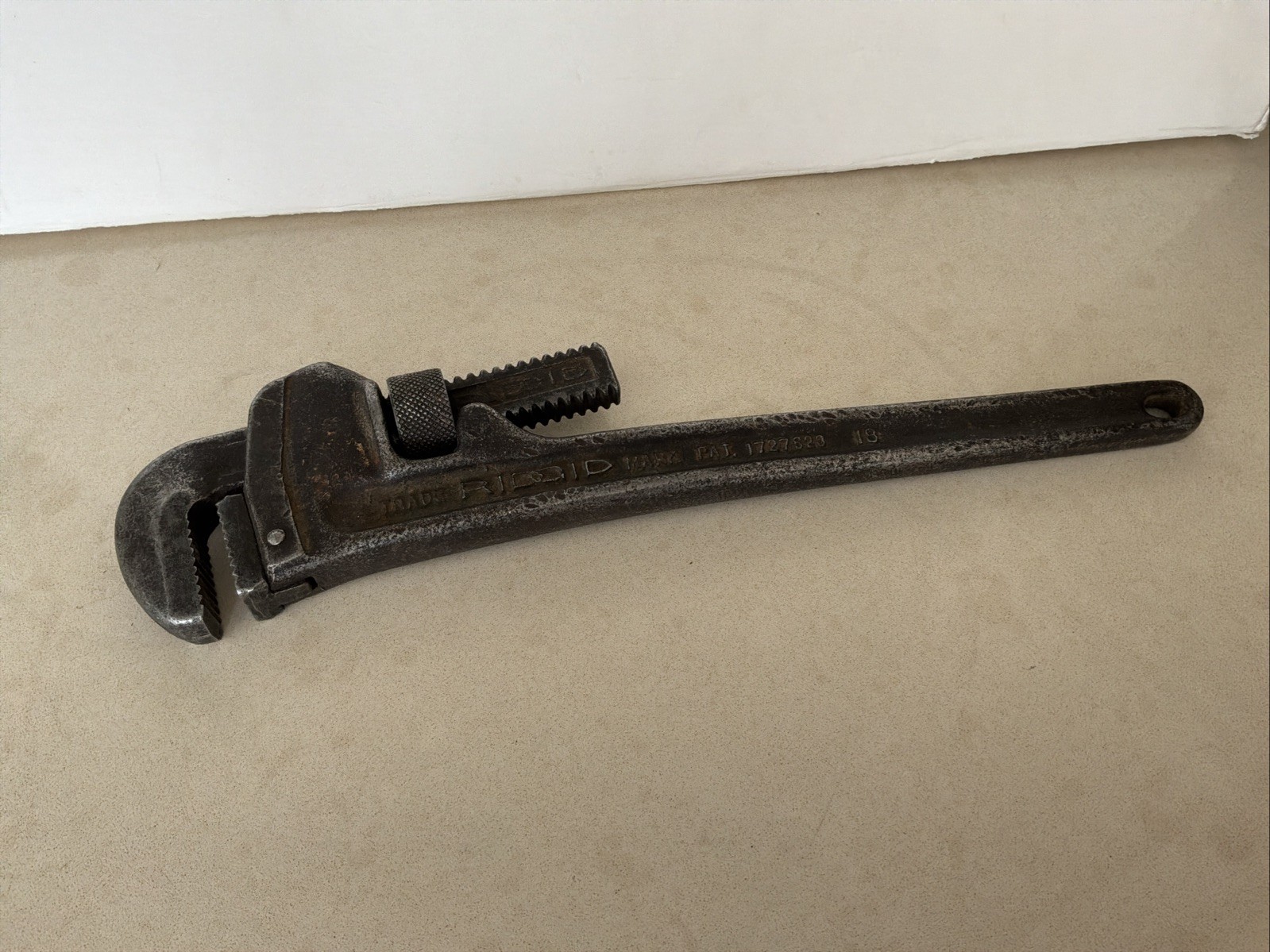 Vintage Ridgid Pipe Wrench. 18”