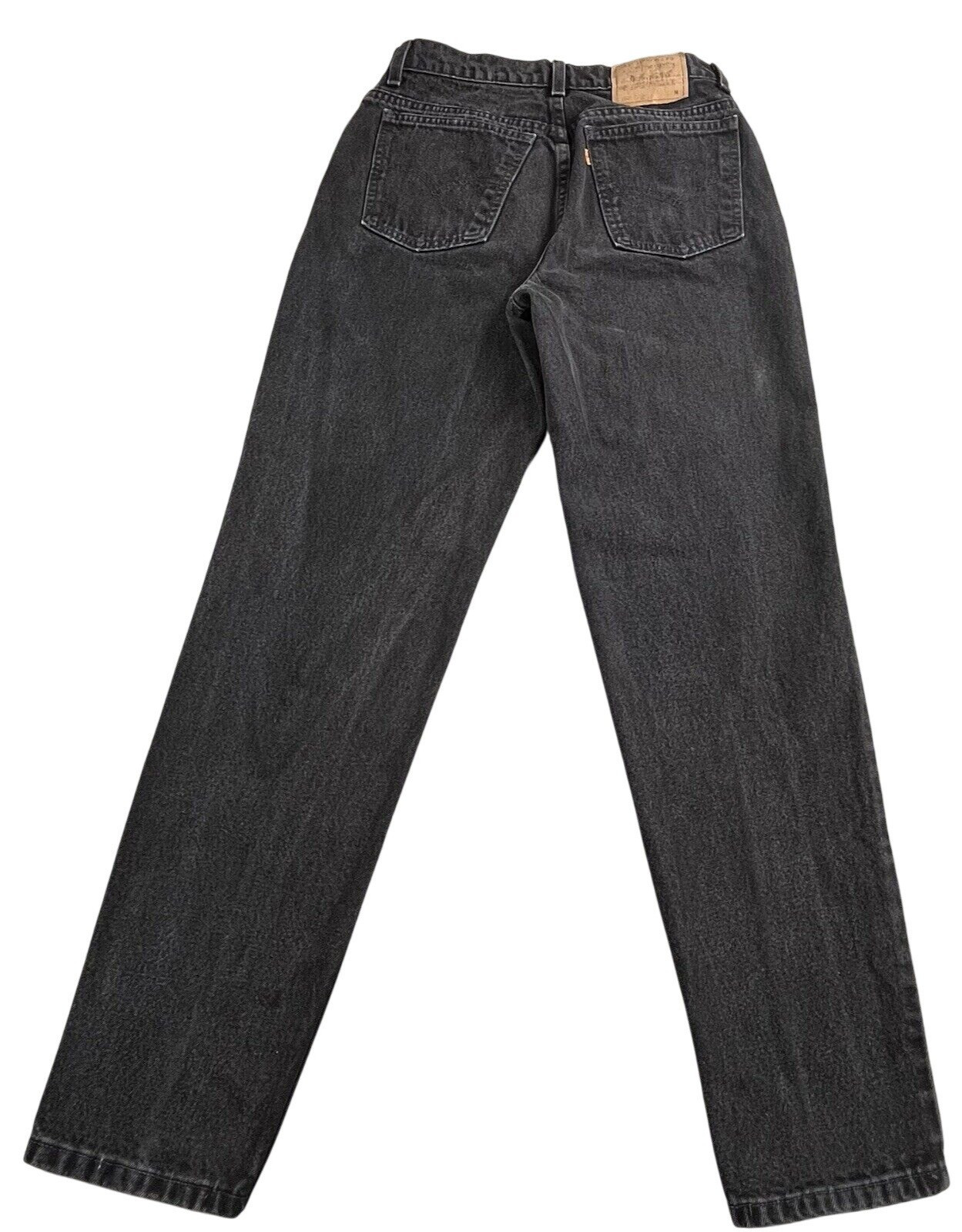 Vintage Levi’s 921 Jeans Women 12 Black Tapered Fit USA Orange Tab High Rise 90s