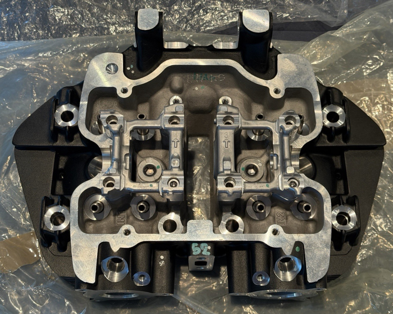 New OEM Triumph Cylinder Head Bare Casting w/ Seats & Guides | PN 1156024