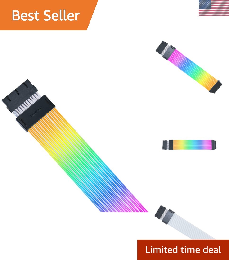 Strimer Wireless 24-Pin RGB Motherboard Power Cable with Controller Strimer Wireless 24-Pin RGB Motherboard Power Cable with Controller