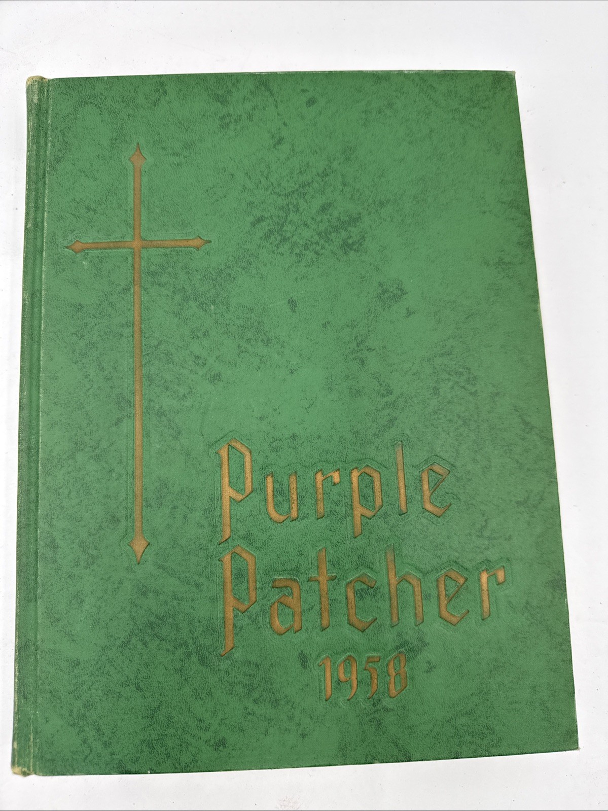 VTG The Holy Cross College The Purple Patcher Yearbook 1958 VTG The Holy Cross College The Purple Patcher Yearbook 1958