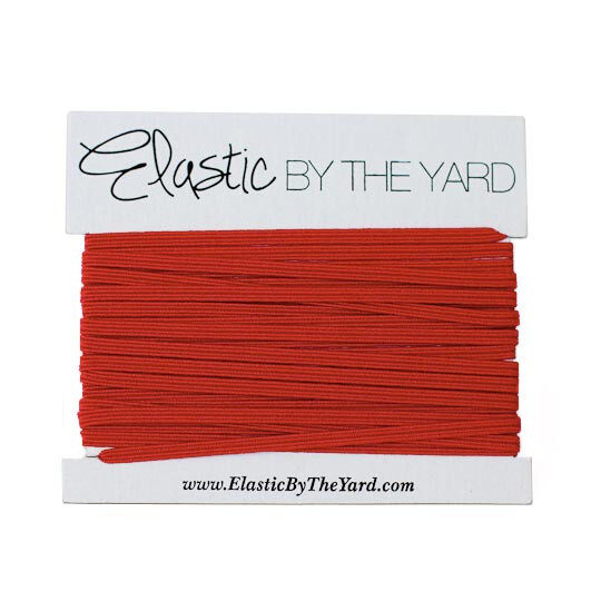 1/8 Inch Skinny Elastic 3mm Flat Elastic - Made in USA | Elastic By The Yard