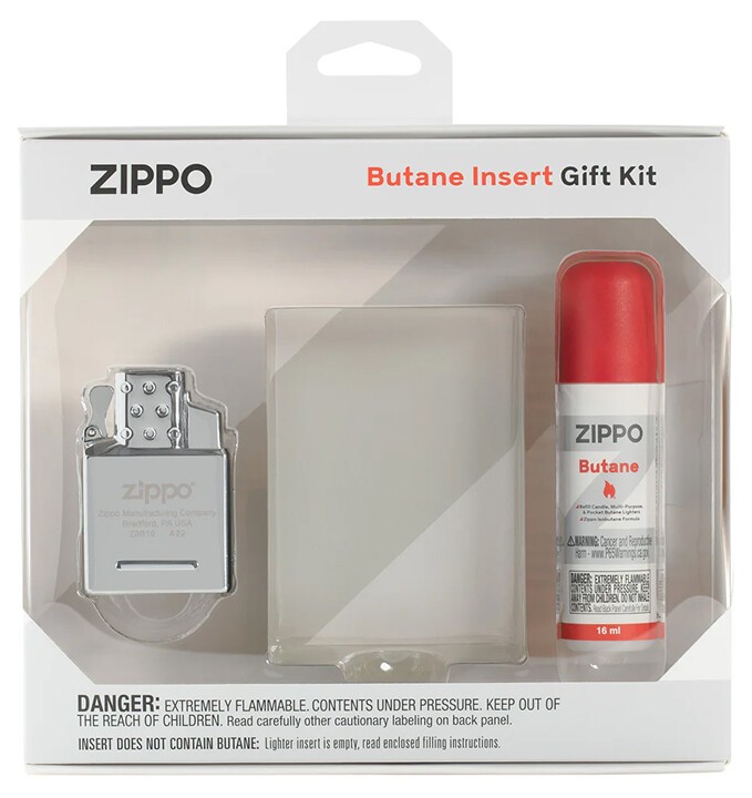 ZIPPO 52RBDI Butane Insert Gift Set White