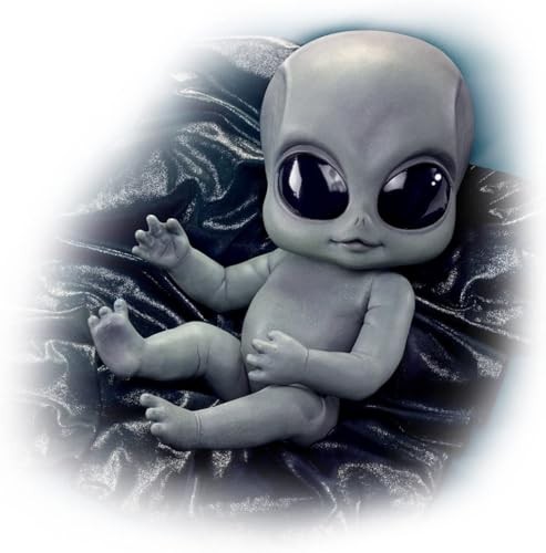 The Ashton-Drake Galleries Greyson Alien Ultra Realistic Poseable Baby Doll 16