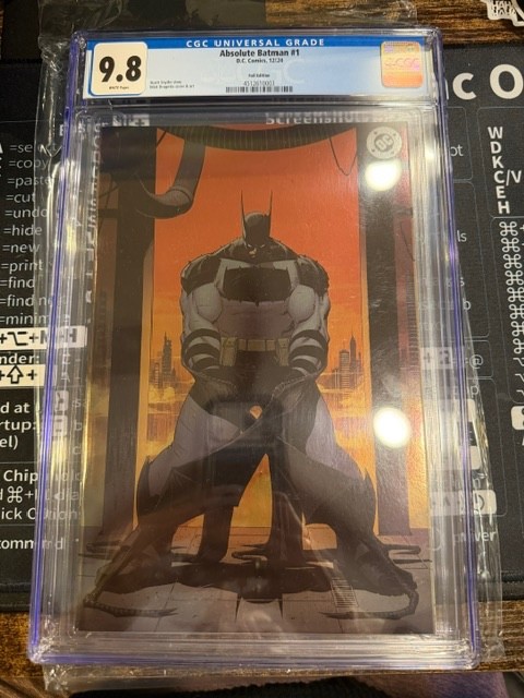 Absolute Batman #1 1st Print - CGC 9.8, Virgin Foil Edition Absolute Batman #1 1st Print - CGC 9.8, Virgin Foil Edition