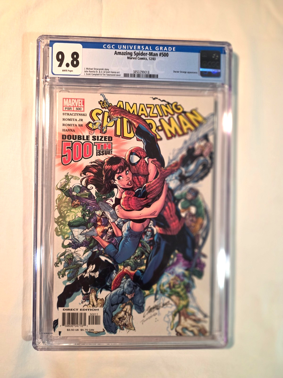Amazing Spiderman 500 CGC 9.8 1st Print Amazing Spiderman 500 CGC 9.8 1st Print
