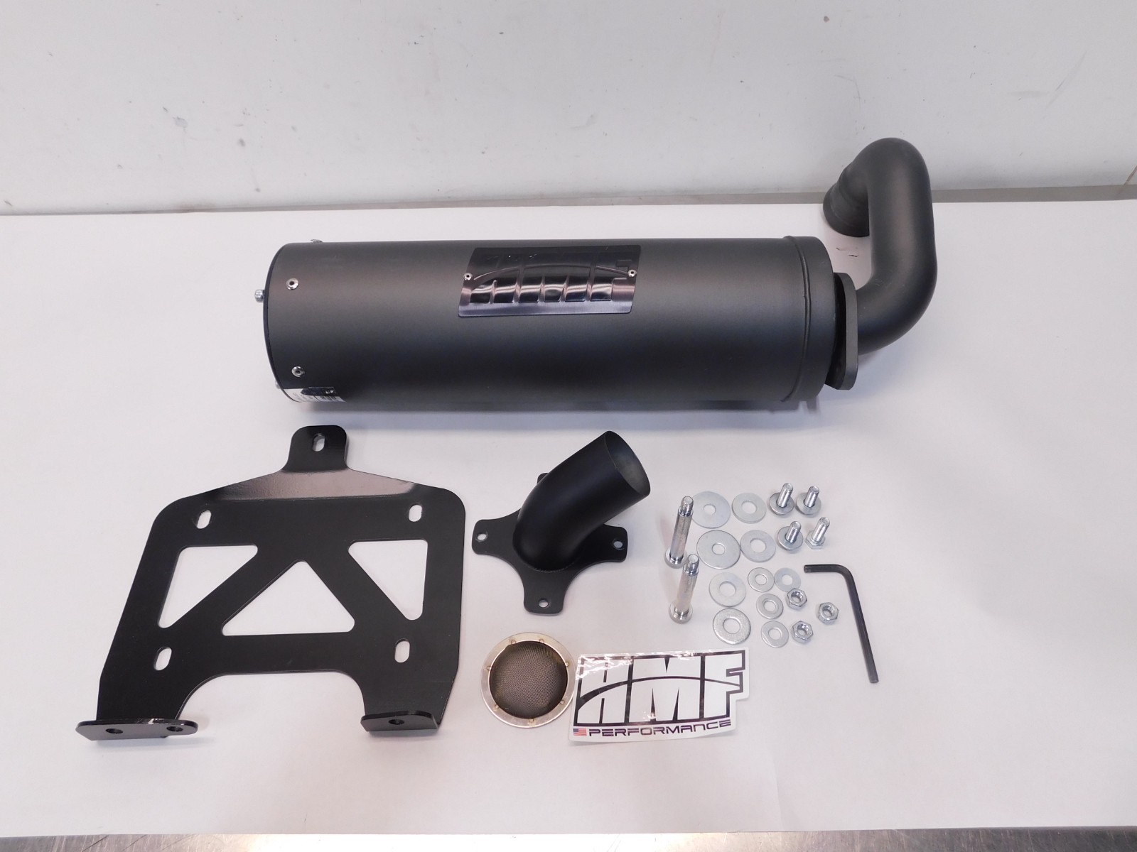 535593638795 HMF Racing Titan-QS Slip On Exhaust  2016-2018 Polaris RZR S 1000