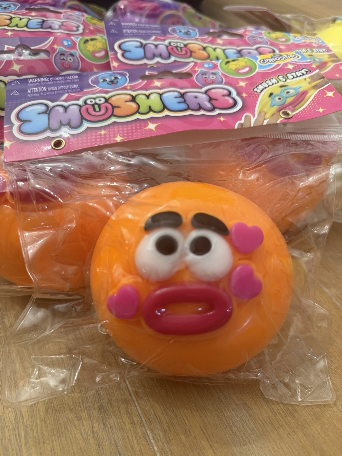 ⭐️NEW Authentic Smushers Squish - Squishy Squeeze Toy Ships Fast⭐️ ORANGE ⭐️NEW Authentic Smushers Squish - Squishy Squeeze Toy Ships Fast⭐️ ORANGE