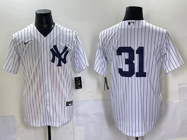 New York Yankees #31 Cam Schlittler Stitched Cool Base Player Jersey - Men's